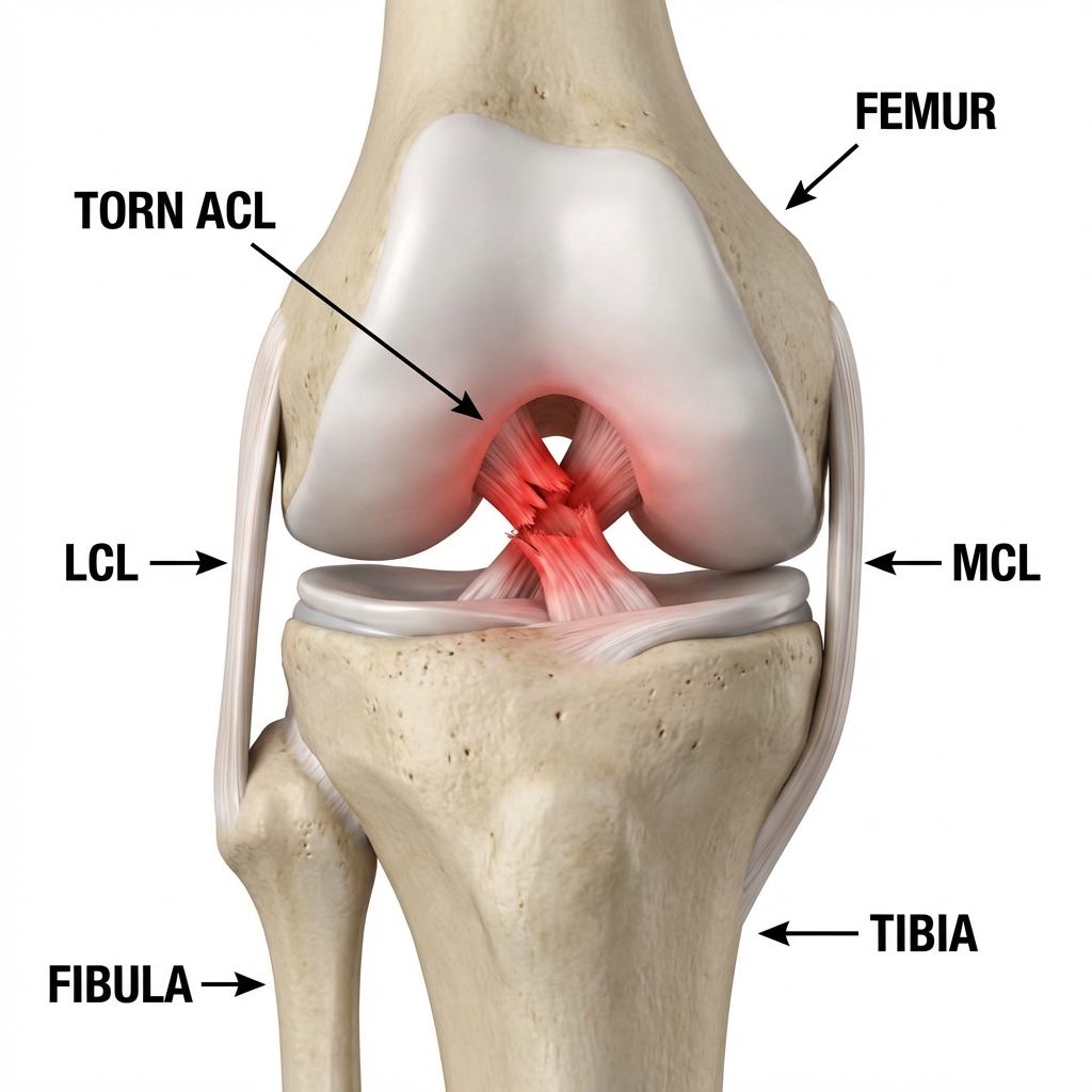 Tổn thương dây chằng chéo